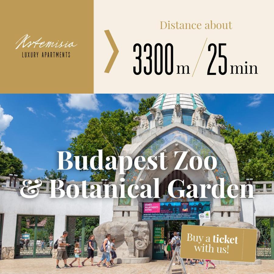 Artemisia Luxury Apartments Jardin Budapest Eksteriør billede