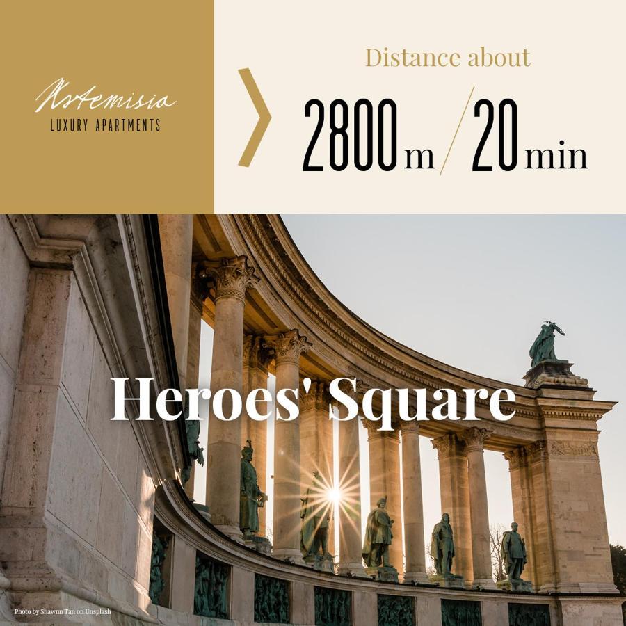 Artemisia Luxury Apartments Jardin Budapest Eksteriør billede