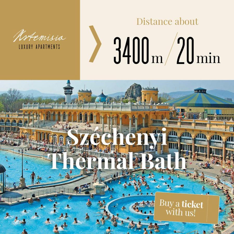 Artemisia Luxury Apartments Jardin Budapest Eksteriør billede
