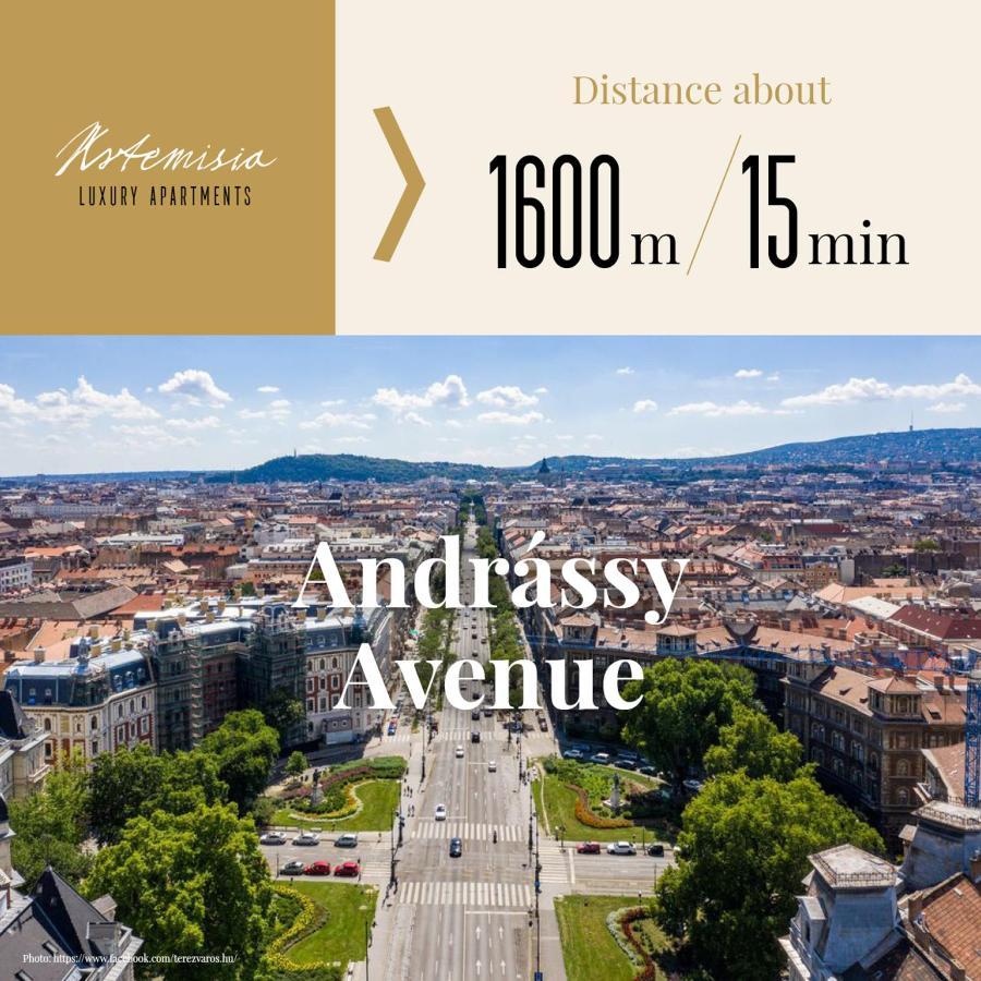 Artemisia Luxury Apartments Jardin Budapest Eksteriør billede