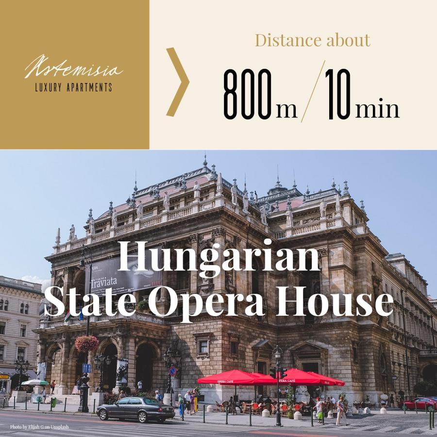 Artemisia Luxury Apartments Jardin Budapest Eksteriør billede
